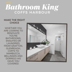 Discover top-notch bathroom renovations in Coffs Harbour at Bathroom King. Transform your space with our expert services. We offer a wide range of services including demolition, design, and installation of new bathrooms and laundries.Visit us at bathroom renovations coffs harbour https://www.bathroomkingcoffs.com.au/ 