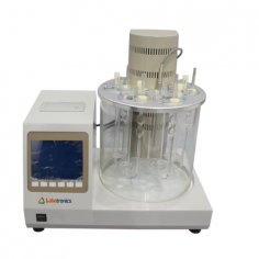 Labotronics Kinematic Viscosity Bath is a PID-controlled unit that operates at temperature ranges between RT and 120 °C. It is designed with 4 bath holes at ≤±0.1°C temperature and ≤±0.2°C precision control. It supports adjustable test times from 1 to 6. Ideal for viscosity testing.