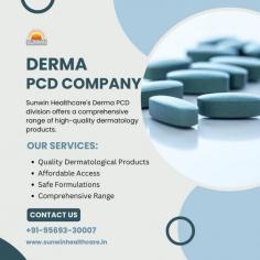 Looking for premium skincare products from the best Derma PCD company to elevate your business? Then there is no better choice than Our Sunwin Healthcare leading, Derma PCD Company because we are not only offer you high-quality products but also our innovative derma formulation are also exceptionally advanced and designed to enhance your Pharma franchise.
Your company gains a competitive edge by providing in-demand solutions that satisfy changing market needs by gaining access to exclusive skincare and dermatology products. Our company sunwin Healthcare always ensures complete support, from product selection to marketing advice,to help you forge a solid reputation in the derma industry. Our top-notch formulation Supported by years of expertise , ensures unparalleled quality and affectiveness. So let us help you to build your brand with exceptional derma Products and Achieve Unmatched Success in the Derma Industry .
https://sunwinhealthcare.in/sunwin-derma/
