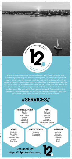 This Infographic is Designed By 12PT CREATIVE.

12point is a creative design studio based in Mt. Pleasant (Charleston, SC). Specializing in branding and business development, we bring our 30+ years of graphic design expertise to strategically develop your brand assets, from logo identity and website, to digital products, social media management and traditional print applications. 

Source: 12PT CREATIVE