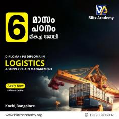 Enhance your career opportunities in the field of logistics with the best logistics courses offered in Kerala. Join now in Kochi . Contact us to learn more!