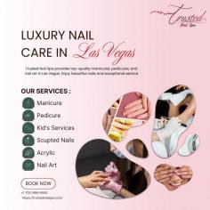 Trusted Nail Spa is the best nail salon in Las Vegas, offering exceptional services in nail care and design. Our expert team ensures top-notch treatments, from manicures to pedicures, providing a relaxing and luxurious experience. Visit us for beautiful, healthy nails.

More detail :https://trustednailspa.com/