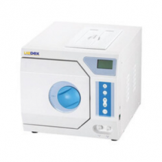 Labdex 8 L Table top Sterilizer is an front-loading and microprocessor-controlled Class N autoclave. Built-in rapid steam generator ensures quick sterilization cycles.Equipped with drying function post sterilization and safety features like automatic shutoff preventing overheating of the chamber.