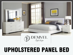 Demvel Style Design offers luxurious upholstered panels for beds, creating a stylish and cozy aesthetic for your bedroom. These panels, customizable in fabric and texture, add a sophisticated touch while providing extra comfort. Whether you're seeking modern or classic designs, Demvel Style delivers high-quality craftsmanship and elegance to elevate your living space.