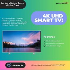 Shop the best LED TVs at Lahore Centre with top brands like TCL and Samsung. Discover great deals, discounts, and flexible installment options.
