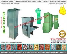 Bucket Elevator Manufacturers Exporters in India Punjab +91-9872611911, +91-7986607668, +91-9815022911 https://www.nityaoilexpeller.com
