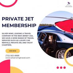 With unmatched convenience, privacy, and elite access to a global network of private planes, Silver Wing Travel's exclusive private jet membership completely reimagines luxury travel. Our membership is the best choice for frequent business or leisure travel, catering to sophisticated travellers who want flexibility and first-rate service. 
Visit on site: https://www.silverwingtravel.com/membership