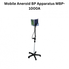 Medzer Mobile Aneroid BP Apparatus offers a 20-300 mmHg range with ±3 mmHg accuracy and 2 mmHg sub-division.  Features a latex bladder, metal valve, nylon cuff, mercury-free design, high-resolution digital gauge, wall-mounted storage basket, and an adjustable cuff for precise, real-time monitoring.
