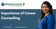 The Importance of Career Counselling is to help in selecting the appropriate career and aid in developing confidence and skills. Aids in relying on professional advice or resources serve as a role model and assist in providing mental stability in thoughts.

Career counselling provides a structured roadmap for individuals to determine their career path and navigate success within it. In today’s vast array of professional options, career planning has become increasingly crucial for exploring career possibilities and making informed decisions. Students need to receive career guidance in school to better prepare them for life beyond academia and equip them to adapt to changes in the workforce. Career consultants use interest and personality inventories and other professional information to determine interests, behaviours, skills, and gifts to enable the persons in question to understand themselves professionally and determine what kind of career would suit them.

Sometimes, the career counselling and psychology terms are still not familiar to more people, especially in countries like India. Online counselling is often defined as professional support to people, and career counselling helps. It can also touch upon student on-board concentration, time management, and family interpersonal trust concerning career choices. Career counselling helps people and provides them with the means for knowing and understanding themselves and the world of work to make realistic career, educational, and life decisions. Career mentors, who may be online mentors, life coaches or other professionals, assist the client with career information, aptitude and personality assessments, results analysis and advice or help the client make the right decision appropriately. Career guidance provides suggestions and backup strategies depending on ability, defines the process of moving toward a vocation, and directs future planning.

Take a free career test with Brainwonders and find your right career choice || Brainwonders Career Test || Free Career Test.

When should you consider consulting an Online Counsellor?
Career counselling is considered helpful in any person’s working life. However, it is most important during transition periods, such as at 16 to 18 years, high school (grades 10 to 12), or after college graduation. If you ask questions such as, “What should I do in the future?” or “Which course should I take?” then career counselling is exactly what you need. Likewise, consulting a career counsellor could be very helpful if you choose between two or more careers.

What do you expect from a Career Counsellor?
Although every counsellor has a style, the first stage mainly involves self-evaluation. This may include discussing your goals, passions, abilities, and goals. After that, the counsellor may use formal tests such as aptitude and psychological tests to get more information.

The essence of career counseling is to assist people in making proper career choices, building up their confidence and skills, availing them of professional resources and advice, and giving them stability. Finding a job that corresponds to one’s interests and personality increases the chances of success in the field of interest, which people come to understand with the help of career advisors. Despite its importance, due to prevailing misconceptions, career counselling may not receive the recognition it deserves from parents or educators.

Career counselling emphasises managing one’s career trajectory. Counsellors typically possess profiles, enabling them to engage with various industry professionals. They serve as gateways to broader networks rather than mere representatives of single organisations. Even if you’ve already settled on a career path, consulting with a professional counsellor can open up new avenues for exploration.

How can Career Counselling assist you?
Career counselling serves several purposes:

It helps students and professionals comprehend their career options and potential opportunities.
Assists in evaluating strengths and weaknesses to determine the most suitable career path.
Provides a comprehensive implementation plan to achieve career objectives.
Identifies factors influencing career development.
Boosts confidence and morale.
Guides individuals in selecting careers aligned with their interests and realizing their full potential.
Career counselling is indispensable at all educational stages. Don’t hesitate to seek guidance. If you could benefit from professional support, consider contacting counsellors and psychologists through online platforms like Brainwonders, India’s leading career counselling platform. With just a click, you can connect with top psychologists, career counsellors, and psychiatrists who can assist you in managing mental health challenges and navigating your career path towards success.

Recommended Reads:

Why do we need a Career Counsellor?
10 Easy Steps to Follow While Selecting Your Career
The right time for Career Counselling
One needs to avail career guidance only from the best, and 5-time national award winner-Brainwonders’ team is the best career counsellor in India. With people of every age availing of either the US Patented DMIT or Online Psychometric Tests like IQ and Aptitude Tests, there is no reason why anyone availing of a career counselling process will have problems fulfilling a happy and contented career destiny.