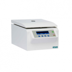 Labtro Hematocrit Centrifuge offers a 12,000 rpm max speed, 15,800 g max RCF, and holds 24 capillary tubes. It features an LCD display, microbrushless motor, 3-tier steel protection, 10 acceleration/deceleration levels, and includes overspeed and imbalance safety, operating at ≤55 dB.