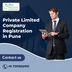 Promunim is the best option for private limited company registration in Pune. Our knowledgeable staff ensures that all legal criteria are met while streamlining the registration procedure. We offer individualized advice, making it simple for you to select the best business structure and create the required paperwork. At Promunim, we take great pleasure in our dedication to client satisfaction, ensuring a seamless and effective transition to registered private limited company status. Get in touch with us right now to start down the path to company success!

Visit Here :- https://www.promunim.com/service/company-registration-in-pune
