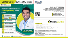 Dr Amit Meena is a fellowship-trained orthopaedic surgeon specializing in Joint Replacement and Sports Injuries and an internationally recognized expert on the diagnosis and treatment of complex knee problems. Dr Amit completed both his medical education and orthopaedic training at Vardhaman Mahavir Medical College & Safdarjung Hospital, New Delhi. He then received a three-year appointment as a senior orthopaedic surgeon at the Central Institute of Orthopaedics, Safdarjung Hospital, New Delhi.
