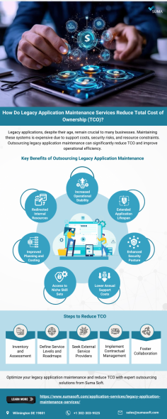 How Do Legacy Application Maintenance Services Reduce Total Cost of Ownership