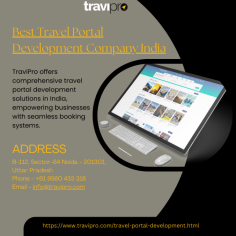 TraviPro is the best travel portal development company in India, offering innovative, customized solutions for travel agencies.
To know more, please visit the website - https://www.travipro.com/travel-portal-development.html

