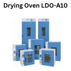 Labtron Drying Oven features a polished stainless-steel chamber with a 30L capacity and operates at ambient temperatures of 5 to 40°C. It includes a double-layered glass door and a large observation window for sample inspection during the process.