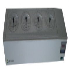 Labotronics Thermostatic Water Bath is a microprocessor-controlled unit with a temperature controller for continuous monitoring. featuring a 16-liter capacity and a 1-row, 4-cabinet working chamber in a 5°C to 100°C range with ±0.3°C tolerance. It ensures precise thermal control.