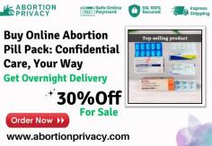 Buy online abortion pill pack designed for early pregnancy, it offers a private and effective solution. Discreetly delivered to your doorstep, ensuring your comfort and confidentiality. Get an abortion pill pack kit with overnight delivery. Trusted by women, and supported by professionals. Order Now!

Visit Now: https://www.abortionprivacy.com/abortion-pill-pack
