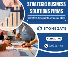 Elevate Firm Growth With Our Expert Advice

Do you want to boost your business efficiency? We provide complete advisory services to help organizations thrive. Our skilled team delivers insightful analysis, bespoke solutions, and continuous support to ensure success. Send us an email at info@stonegateinc.com for more details.
