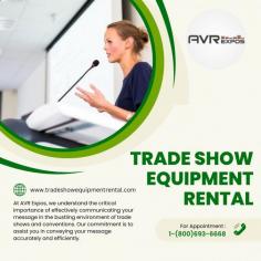 At AVR Expos, we understand the critical importance of effectively communicating your message in the bustling environment of trade shows and conventions. Our commitment is to assist you in conveying your message accurately and efficiently 