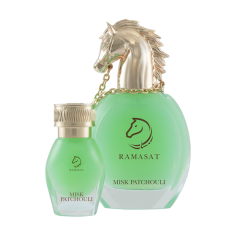 Embrace the charm of MISK PATCHOULI with notes of rose, jasmine, vanilla, and sandal. A refined scent that captivates and refreshes.