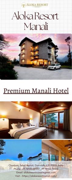 
Experience luxury and comfort at Aloka Resort Manali, the Premium Manali Hotel, offering stunning views and exceptional amenities. To know more, visit the website - https://alokaresortmanali.com/
