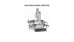 Labtron glass water distiller is a dual water distiller with a quartz glass heater for energy efficiency and durability. It has a water discharge rate of 1600 ml/h, 3.0 kW power input, and features relay protection for safe operation, along with stainless steel support columns for long-lasting use.