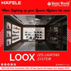 When Lighting up your Spaces Matiers the most.

LOOX led lighting system.

