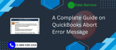 The QuickBooks Abort Error Message can be frustrating for users, often hindering workflow and causing disruptions in accounting tasks. This error typically occurs due to issues with the installation, corrupted files, or compatibility problems with the operating system. When QuickBooks encounters this error, it may abruptly close or display an error message, indicating that the program must close to prevent further issues.

Causes:

Corrupted Installation: Damaged installation files can trigger the abort error.
Conflicting Software: Other applications running on your system may conflict with QuickBooks.
File Permissions: Insufficient permissions for accessing certain files can lead to this error.
Solutions:

Repair QuickBooks Installation: Use the built-in repair tool to fix any corrupted files.
Update QuickBooks: Ensure you are using the latest version, as updates often include bug fixes.
Check for Conflicts: Disable or uninstall conflicting software to see if the error persists.
Use the QuickBooks File Doctor: This tool can help diagnose and resolve issues with company files.
By understanding the causes and implementing these solutions, users can effectively resolve the QuickBooks Abort Error and restore smooth operation