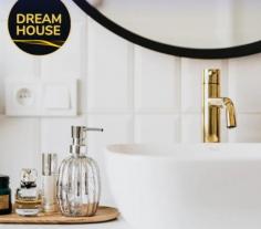 At Dream House, we offer a wide range of kitchen and bathroom products to choose from, including cabinets, countertops, sinks, faucets, showers, and more.