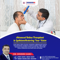 Looking for expert retina transplant services in Ludhiana? Our specialists offer cutting-edge procedures to restore your vision with the latest techniques in eye care. Consult our experienced team today! Visit: https://advancedcentreforeyes.in/surgical-retina/
