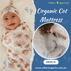 An organic cot mattress is an essential choice for parents who want to provide a safe and healthy sleep environment for their baby. Baby cot mattresses provide support to kids ' necks and help to turn when they sleep peacefully. Choosing the best cot mattress for kids is very difficult but people buy milari organic cot mattress without any hesitation because we produce the best mattresses in Australia. 