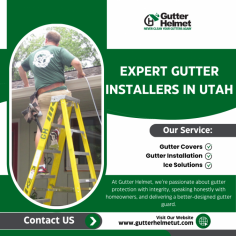 Are you searching for expert gutter installers in Utah? Gutter Helmet UT offers top-notch installation services to protect your home from water damage. Our team provides durable, clog-free gutter solutions that ensure year-round protection. With Gutter Helmet, you'll enjoy a maintenance-free system designed to last and eliminate the hassle of gutter cleaning. Choose Gutters Helmet UT for superior gutter installation!