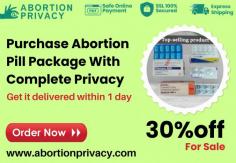 Looking to purchase abortion pill package? Our abortion pill pack offers a safe, discreet solution for early pregnancy termination. Available for online purchase, the abortion pill package includes essential medicines for medical abortion. Ensure privacy and security with our reliable service. Get 24x7 support and overnight delivery. Order from abortionprivacy today!

Visit Now: https://www.abortionprivacy.com/abortion-pill-pack
