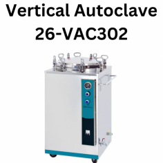 Labexpo's 75L vertical autoclave sterilizes lab equipment at 134 °C and 0.22 MPa with electric or direct heating. The stainless steel chamber and two baskets ensure efficient sterilization of instruments, glassware, and more. Auto shut-off and safety features guarantee secure operation.