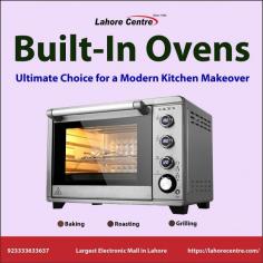 Modernize your kitchen with Built-in ovens for a sleek, modern look. Discover top Dawlance models with versatile cooking options.
