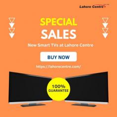 Explore the best LED TVs for sharp sports action and breathtaking shows. Find top models like TCL and Samsung at Lahore Centre with unbeatable prices and flexible installments.