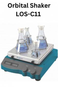 Labtron Orbital Shakers offer durable performance under continuous use, with a 2.5 kg load capacity, 100–800 rpm shaking range, 5–40°C temperature range, and 80% RH. Features include an RS232 interface for data logging, a real-time display, an electronic timer, and a brushless DC motor.