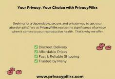 Promotional Your Privacy, Your Choice with PrivacyPillrx