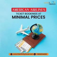 Get $30 off on your next American Airlines ticket booking with #InfinityTravels. Call us at ☎+1-858-313-4060 to book your tickets now.