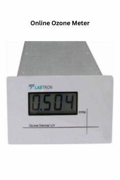 Labtron Online Ozone Meter offers automatic adjustment of ozone measurement ranges up to 600 ppm, ensuring accurate and reliable detection. With a 1.5 L/min flow rate and 0.01 ppm accuracy, it provides efficient ozone measurements within 10 sec, featuring auto-zero calibration.
