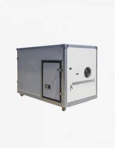 The Freeze Boxes K05BS96 portable freezer box thermal carrier is sturdy, resilient, and made of high-quality fiberglass with an internal space of 80 x 42 x 49/58 inches. The compressors use R404A refrigerant and operate with different voltages, enabling 115 V AC mains operation overnight while during the day, 12V DC operation is achieved.

See more: https://freezeboxes.com/product/portable-freezer-box-k05bs96/
