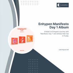 enhypen  manifesto day 1 album is a must-listen!

Unleash your inner hero with enhypen  manifesto day 1 album with powerful sound in their latest album. Experience a new wave of K-Pop sensation in enhypen  manifesto day 1 album