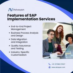 Advayan provides comprehensive SAP Implementation Services designed to streamline business operations and enhance productivity. With end-to-end project management, data migration, and process optimization, Advayan ensures that each SAP solution is tailored to meet unique business needs. These services include system customization, quality assurance, and thorough user training, ensuring a smooth transition to SAP systems. Advayan’s SAP Implementation Services focus on secure integration, scalability, and industry-specific customizations, allowing businesses to optimize workflows and future-proof their operations. Post-implementation support and maintenance further ensure that SAP systems continue to run effectively, empowering companies to achieve their strategic objectives.
For more info : https://www.advayan.com/trusted-sap-implementation-services
Contact us : +91 97390 37037
Email : Contact@Advayan.com