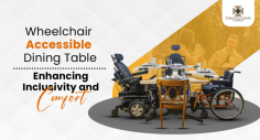 Marion Innovations LLC, led by Neil Marion, offers The Inclusion Table for inclusive dining experiences for wheelchair users. Our patented solution ensures accessibility and dignity for all. Join us in revolutionizing everyday living
