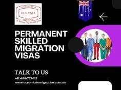 Permanent Skilled Migration Visas offer a pathway to permanent residency in Australia for skilled workers. These visas are points-based, considering factors like age, qualifications, work experience, and English language proficiency. Successful applicants can live, work, and study in Australia permanently.