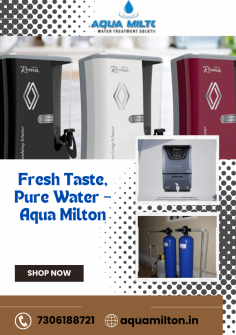 Aqua Milton specializes in RO sales and services, offering high-quality reverse osmosis water purifiers for homes and businesses. We provide expert installation, maintenance, and repair services to ensure your RO system operates at peak efficiency. Trust Aqua Milton for reliable RO sales and exceptional customer service.

Copy & Paste to Browser Shop Now: ⏩https://aquamilton.in/⏪

