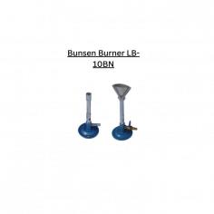 Labotronics Bunsen Burner is a device with rotatable air regulator and gas inlet tube. With 13 mm of burner tube diameter. It works by combining a flammable gas with controlled amounts of air before ignition. 