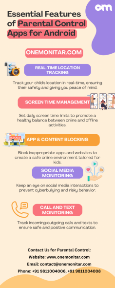 Discover the essential features of parental control apps for Android, including location tracking, screen time limits, and content blocking, to ensure your child’s online safety.



#ParentalControl #ParentalMonitoring #AndroidApps #OnlineSafety
