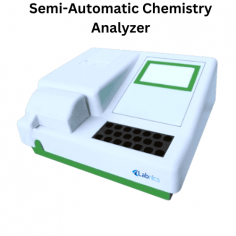 Labnics fully automatic chemistry analyzer offers precise and efficient performance with measuring volumes from 450 to 800 microliters. It features 20 incubating positions, multiple wavelength options, a temperature range of 25 to 37 degrees Celsius, and exceptional accuracy with minimal drift and carry-over.
