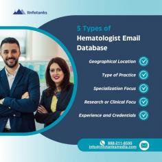 Unlock the potential of targeted marketing with IInfotanks' Hematologist Email Database. Designed for precision and efficiency, this comprehensive database offers verified contact details of hematologists worldwide, helping you connect with leading professionals in the field. Whether you're promoting medical devices, pharmaceuticals, or specialized services, this database ensures your campaigns reach the right audience.
Our database is meticulously curated to include essential information, such as email addresses, phone numbers, practice locations, and areas of specialization. With data accuracy exceeding 95%, you can rely on us to deliver quality leads that enhance your marketing ROI.
For more info visit us https://www.iinfotanks.com/healthcare-email-lists/hematologist-email-list/